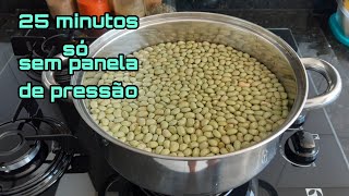 como fazer feijão verde sem panela de pressão fácil e rápido delicioso 😋 [upl. by Enylekcaj]