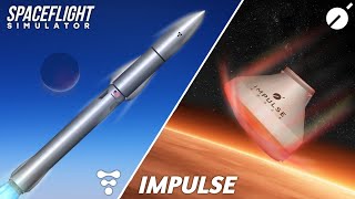 Relativity Space Terran R Rocket Launch To Mars in Spaceflight Simulator [upl. by Calvina]