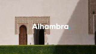 Alhambra 4K Granada  Virtual tour travel guide [upl. by Ernst]