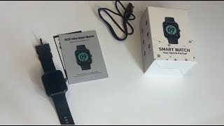 207 Mini Smart Watch  VERYFIT App  Fitness Tracker With Heart Rate amp Blood O2 Monitor [upl. by Aelanej]