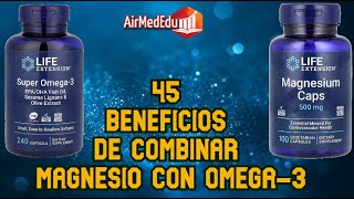 45 Beneficios de Combinar Magnesio y Omega 3 httpsiherbcotqdV1k8F httpsiherbcoVXR6aUX [upl. by Enylorac680]