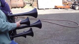 Southern Nathan P5 Air Chime Air Horn Train Horn Test Blow [upl. by Olli]