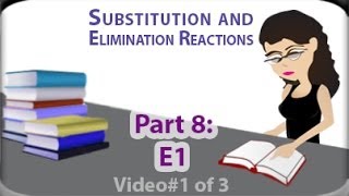 E1 Reaction Rate and Mechanism  Unimolecular betaelimination vid 1 of 3 by Leah4sci [upl. by Yelsna454]