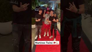 The Martinez Twins are… 😳🥊 viral martineztwins jakepaul team10 [upl. by Mahgem]