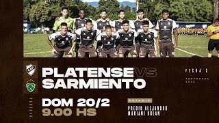 Reserva Platense vs Sarmiento Junín [upl. by Ettegroeg874]