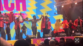 DWP AND OFFICIAL STARTER IMPRESSIVE DANCE PERFORMANCE🔥 AT TIDAL RAVE 2023 [upl. by Eerolam339]