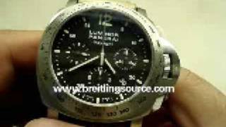 Panerai Daylight Chrono PAM250 Video Review [upl. by Aisilef]