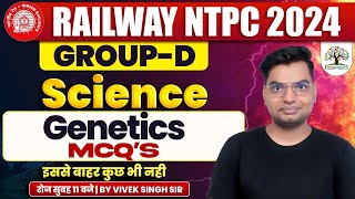 SSC GD 2024 RPF CONSTABLESI 2024  Genetics MCQ  RPF CONSTABLESI 2024 SCIENCE CLASS [upl. by Aretse]