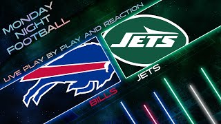 Bills vs Jets Live Play by Play amp Reaction [upl. by Rehctelf]