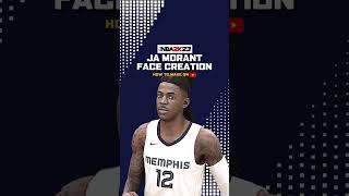 Ja Morant Face Creation NBA 2K23 [upl. by Lurline147]