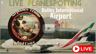 Live Plane Spotting from Dulles International Airport IAD HiFi Edition [upl. by Massab]