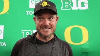 Dan Lannings instant takeaways from Oregon footballs fall camp scrimmage [upl. by Abshier]