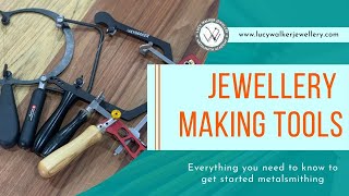 Jewelry Making Tools You ABSOLUTELY NEED To Start Metalsmithing  Metalsmith Academy [upl. by O'Doneven312]