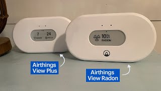 Airthings View Plus and View Radon Air Quality Monitors Review [upl. by Nesta]