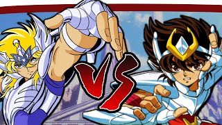 TOP 6 mejores peleas animadas de SAINT SEIYA [upl. by Hamaso]