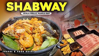 UNLIMITED SEAFOOD HOTPOT N GRILL in SHABWAY 😍🤤  Ayala Malls Manila Bay  4K Food and Travel Guide [upl. by Yecart]