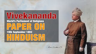 Want to Understand HINDUISM Better Watch Swami Vivekanandas 1893 Speech Now [upl. by Adnale465]