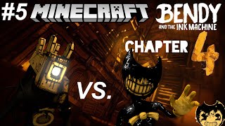 Bendy and the Ink Machine Chapter 4 in Minecraft Part 5  Map Showcase [upl. by Lonier]