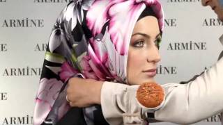 Hijab Fashion Armine Eşarp Bağlama Modelleri  8 [upl. by Enaelem]