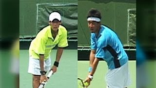 全日本ジュニアテニス選手権11 U18 準々決勝 増尾怜央楠 VS 松崎勇太郎 [upl. by Dionisio]