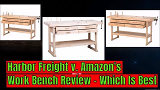 Amazon v Harbor Freight Work Bench Review [upl. by Palmira372]