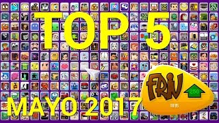 TOP 5 Mejores Juegos FRIVCOM de MAYO 2017 [upl. by Christiane]