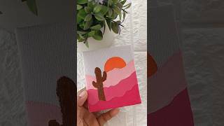 Easy canvas painting for beginners shorts canvaspainting ✨ [upl. by Kcirdle]