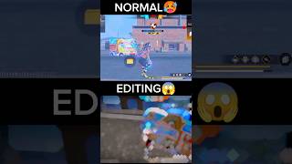 Normal🥵editing😱😱 new video gamersp9 freefire gaming ytshorts foryou viral [upl. by Ycart]