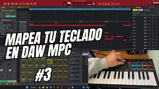 como configurar y mapear OXYGEN Pro Mini con DAW MPC AKAI [upl. by Alakcim]