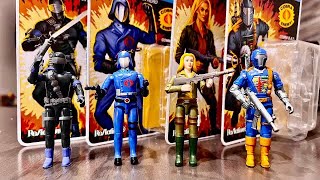 NEW GI JOE ReAction by Super7 O RING Action Figures Wave 1 [upl. by Maurili]