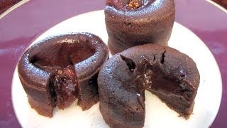 FONDANT AU CHOCOLAT RECIPE フォンダンショコラの作り方 [upl. by Rise]