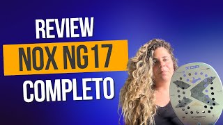 REVIEW RAQUETE DE BEACH TENNIS NOX NG17 [upl. by Ynohtnael]