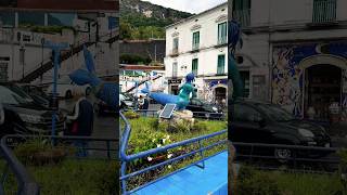 Vietri Sul Mare Amalfi Coast Italy 🇮🇹🇪🇺♥️ amalficoast italy shortsvideo [upl. by Nosmas]