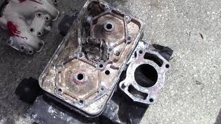 Seadoo 657 Engine Teardown For Rebuild [upl. by Nomsed593]