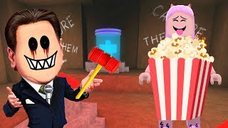 Roblox VIREI UMA PIPOCA PRA FUGIR DO MARRETÃO Flee the Facility [upl. by Griffiths]