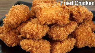 Crispy Fried Chicken Recipe  Easy Cheap and Spicy Chicken Fry [upl. by Brunhilde]