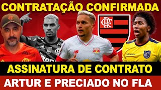 URGENTE CONTRATAÇÃO CONFIRMADA ASSINOU ATÉ 2026 ARTHUR EXPLODE NAÇÃO SUBSTITUTO DE MATHEUZINHO [upl. by Ninnetta]