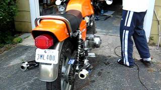 Laverda 1200 Startup [upl. by Fonville174]