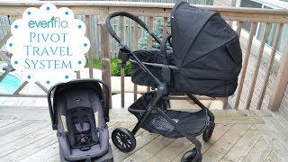 New Evenflo Pivot travel System Review [upl. by Eanej]