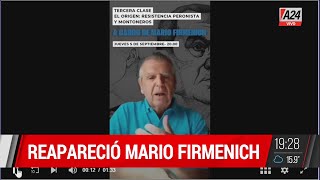 🔴REAPARECIÓ MARIO FIRMENICH Y VICTORIA VILLARRUEL LE RESPONDE [upl. by Napas]