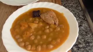 Receta De Garbanzos Con Bacalao  Maria Terron [upl. by Melville]