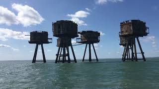 DEPARTING THE RED SAND FORTS FOR QUEENBOROUGH HARBOUR [upl. by Takken]