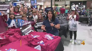 Sporting Goods Stores Ready With Avs Championship Gear [upl. by Sydalg]