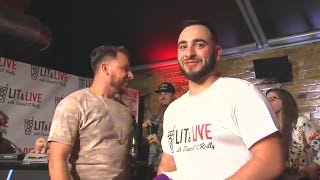 Dapper Laughs  WE ARE LIT amp LIVE with Goubtube Nick Nevern MC Vapour [upl. by Ydde664]