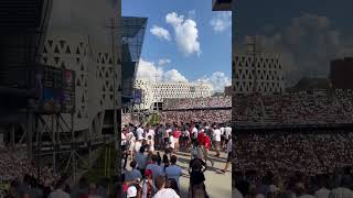 Crowd singing along to Jimmy Buffett’s “Margaritaville” at Nippert Stadium 🥺 shorts [upl. by Reine]