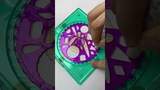 Ultimate Satisfying ASMR Spiral Drawings  Hypnotic Spirograph Sounds art short spirograph [upl. by Clint538]