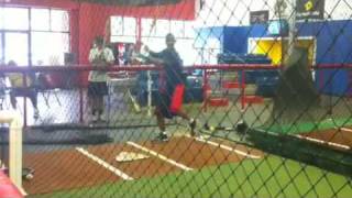 Dale Carey hitting with Mike Mosley [upl. by Anippesuig]