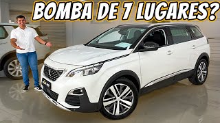 Peugeot 5008 Griffe Pack 2020  O carro 7 lugares mais EQUIPADO até 200 mil [upl. by Suoicerpal]