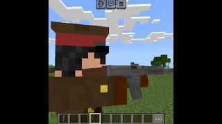 Stg 44 vs PPS43 shorts minecraft addon [upl. by Inahpit]