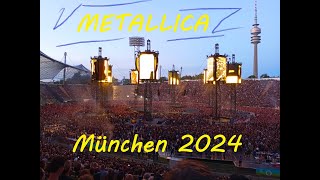 METALLICA live in München  Absolut fantastischer Abend  55 Minuten lang pure LiveMetalAction [upl. by Naahs]